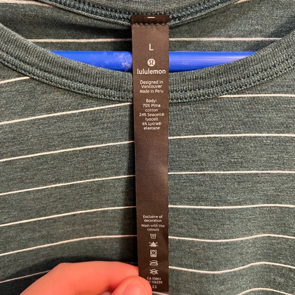 NEW LULULEMON SHIRT - Picture 2 of 3
